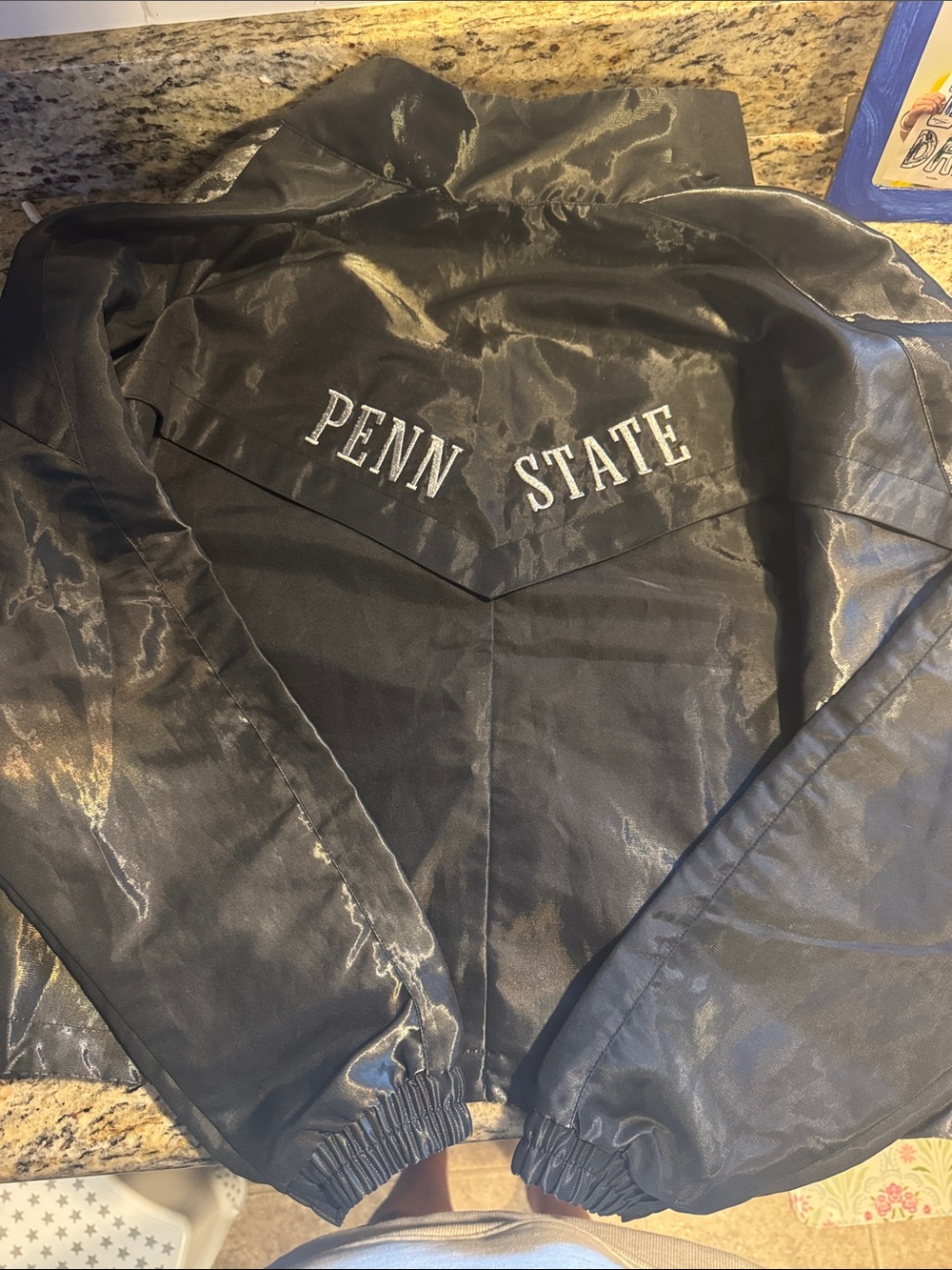 Nike Black Penn State Windbreaker Jacket